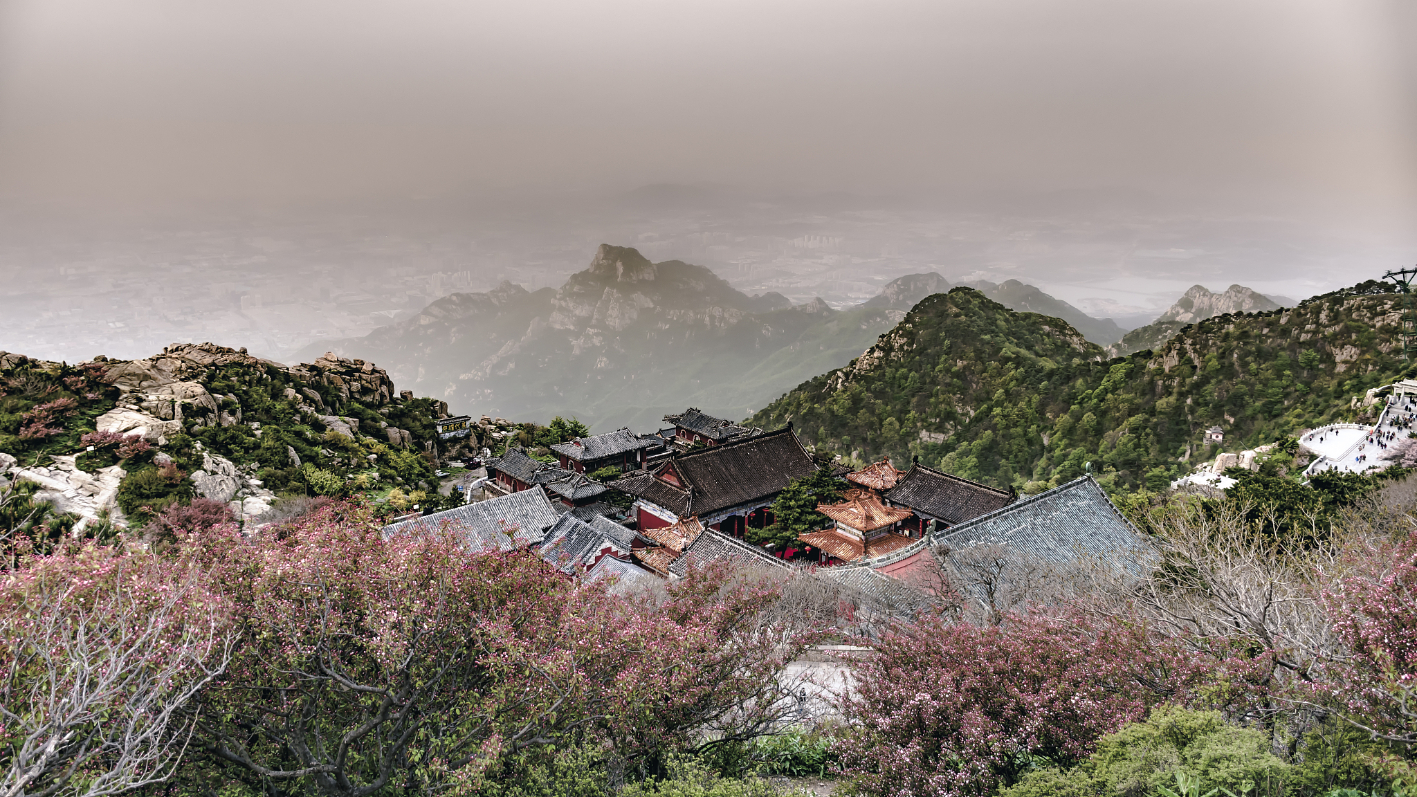 泰山四季分明