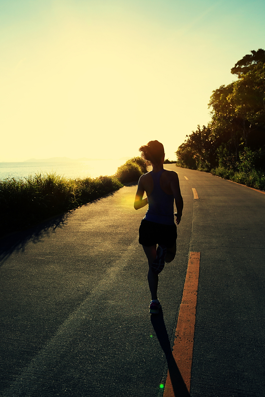 今天又是充实的一天,早晨迎着朝阳跑步,感受生活的活力.