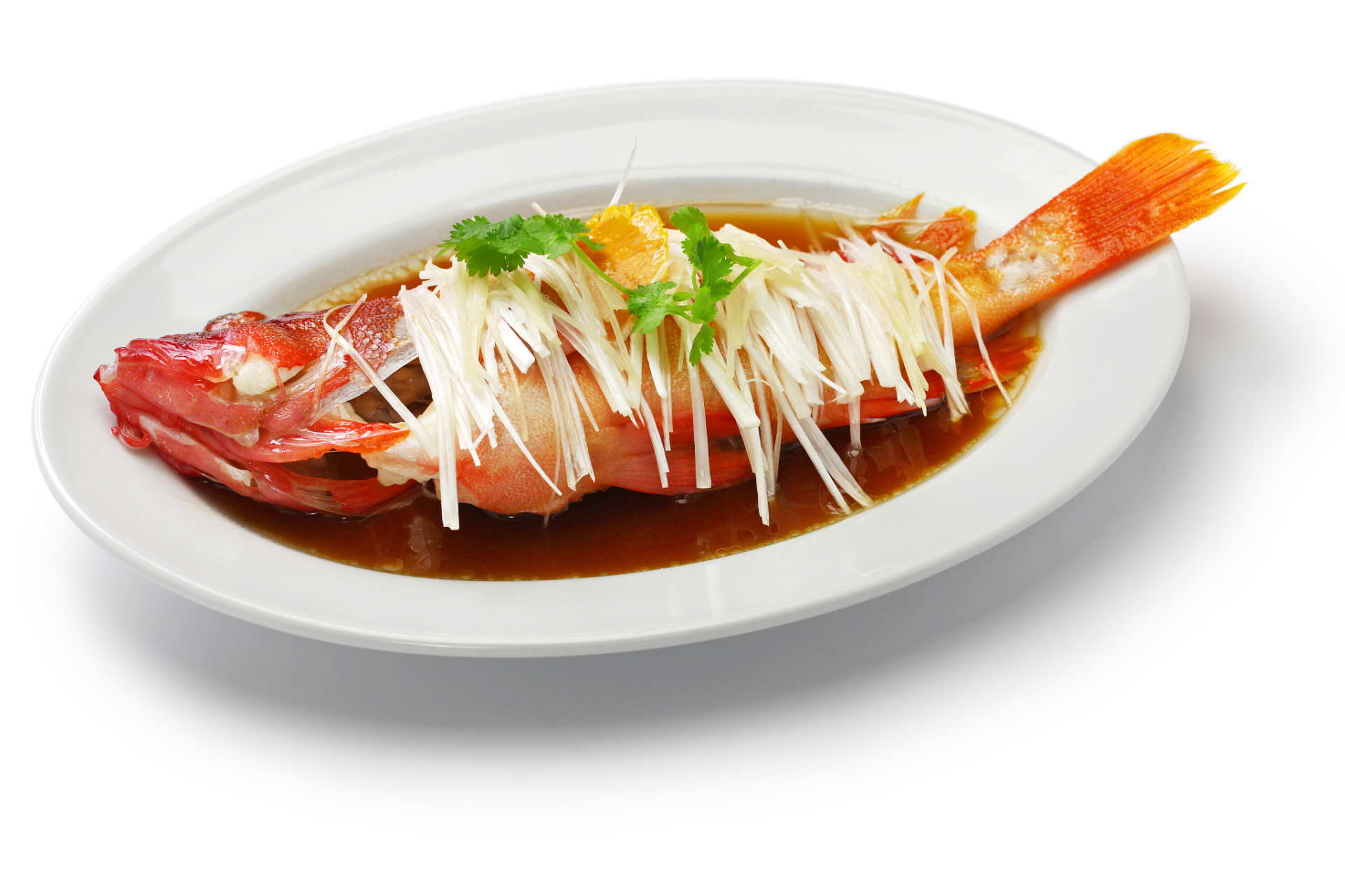 清蒸东星斑的制作过程 它是一道非常经典的粤菜,下面是制作过程: 所需