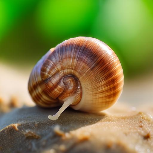 蜗牛的牙齿分布方式十分奇特,它们的牙齿是长在舌头上的