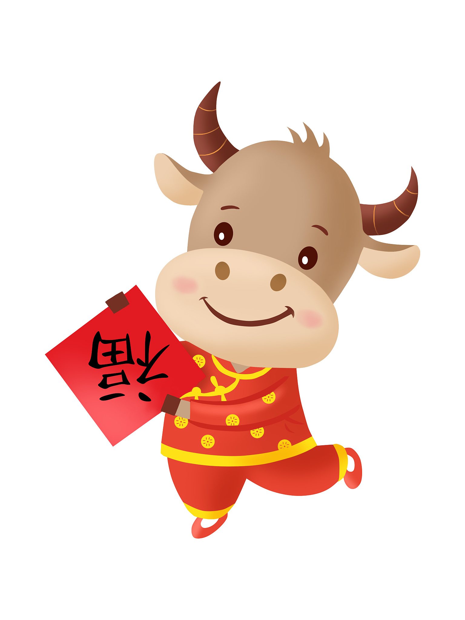 生肖牛一旦得势,买彩票都能中大奖,摇身一变成闻Ｍ计 卡通牛的卡通