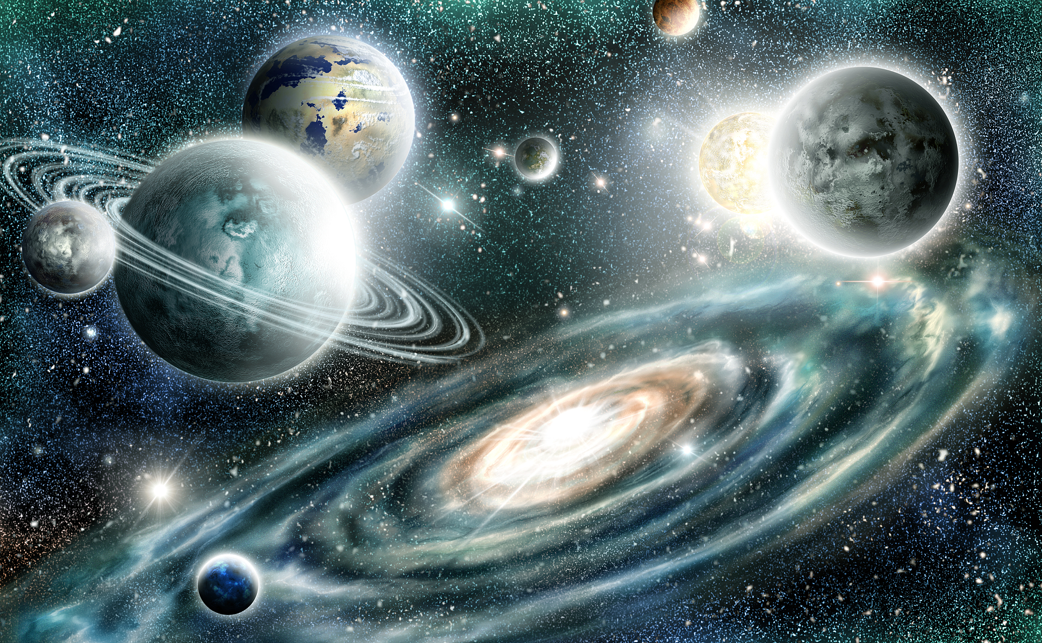 是欧洲航天局由"普朗克"太空望远镜   拍摄的首张整个宇宙的全景图