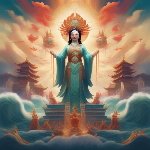 她不仅是海神信仰的象征,更是慈爱,勇敢与牺牲精神的化身