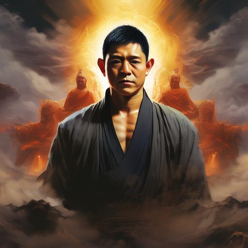 在纷扰的尘世间,李连杰寻得一方净土,皈依佛门,心灵得以安放.