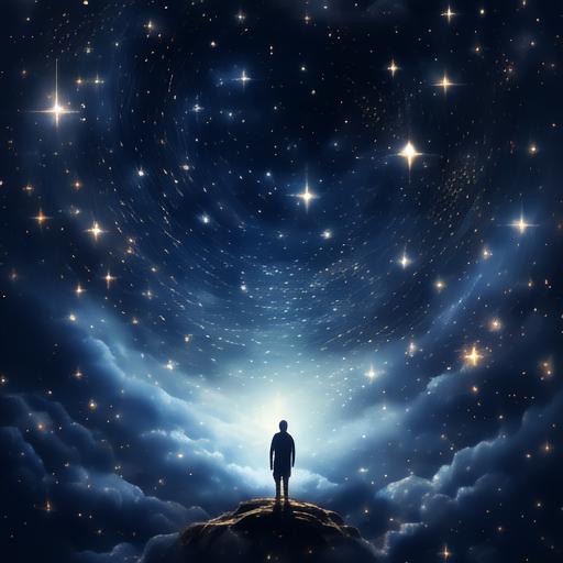 在这广袤无垠的天地间,人类不过是一粒微尘,但我们的心灵却能承载整个