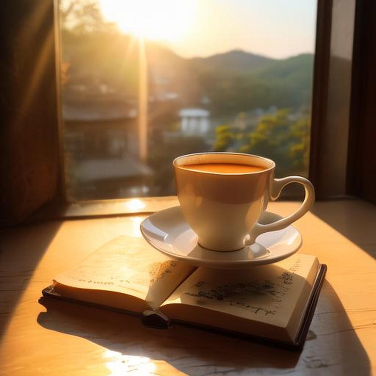 早晨的阳光洒在窗台,微风拂过脸庞,感受生活的温度