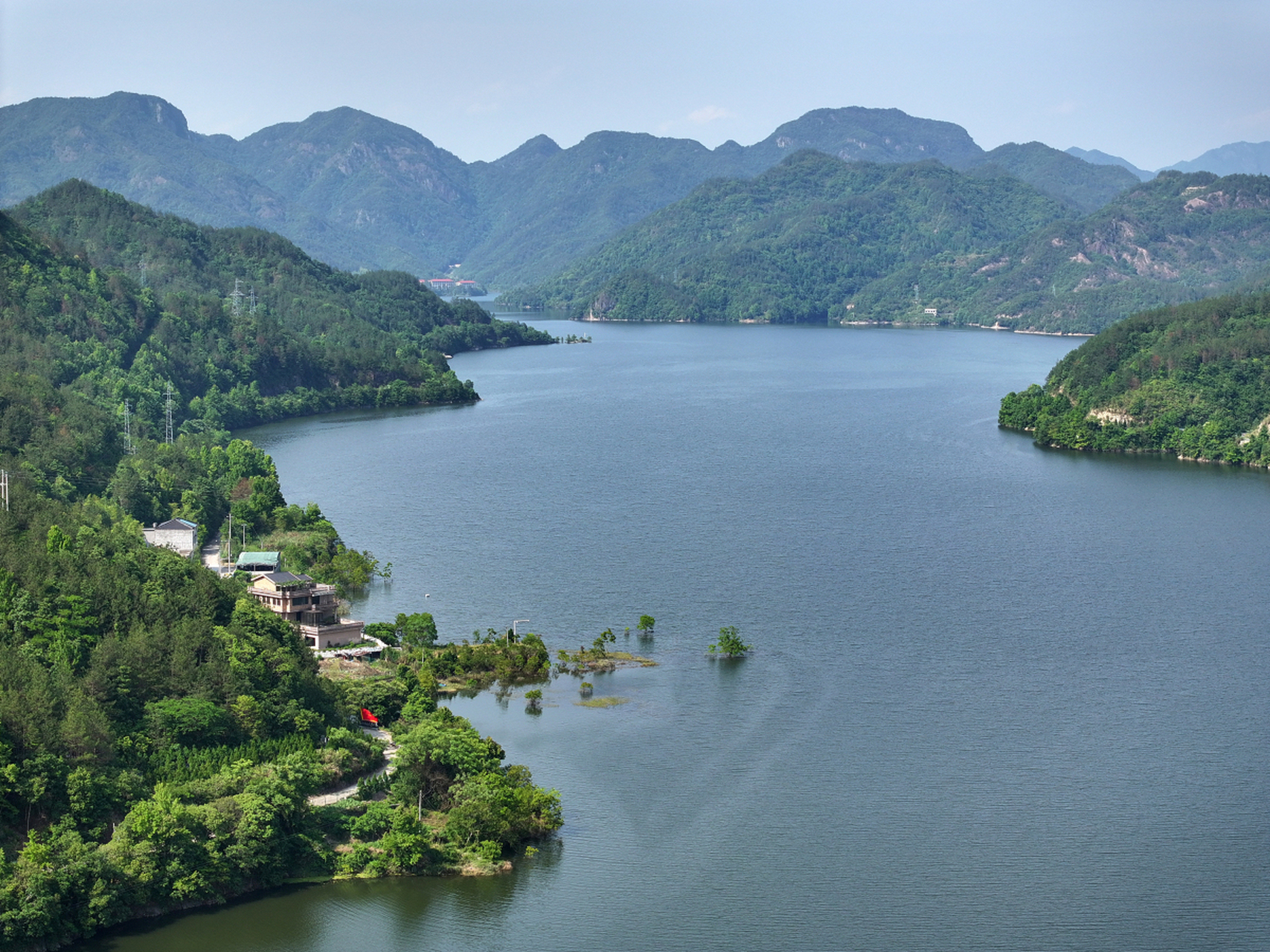 浙江第十大水库:白水坑水库,总库容2.