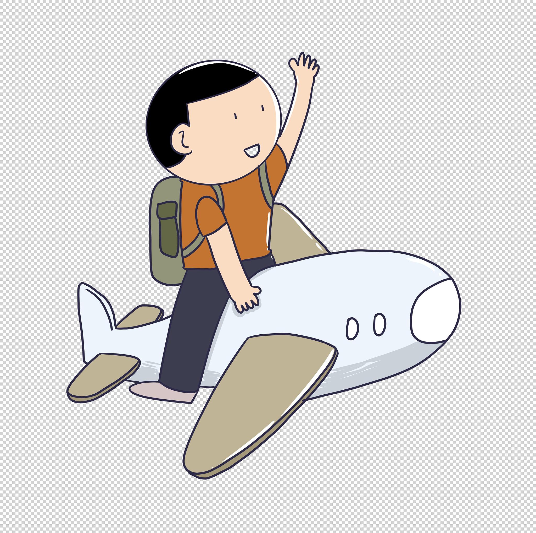 要去坐飞机啦,日常