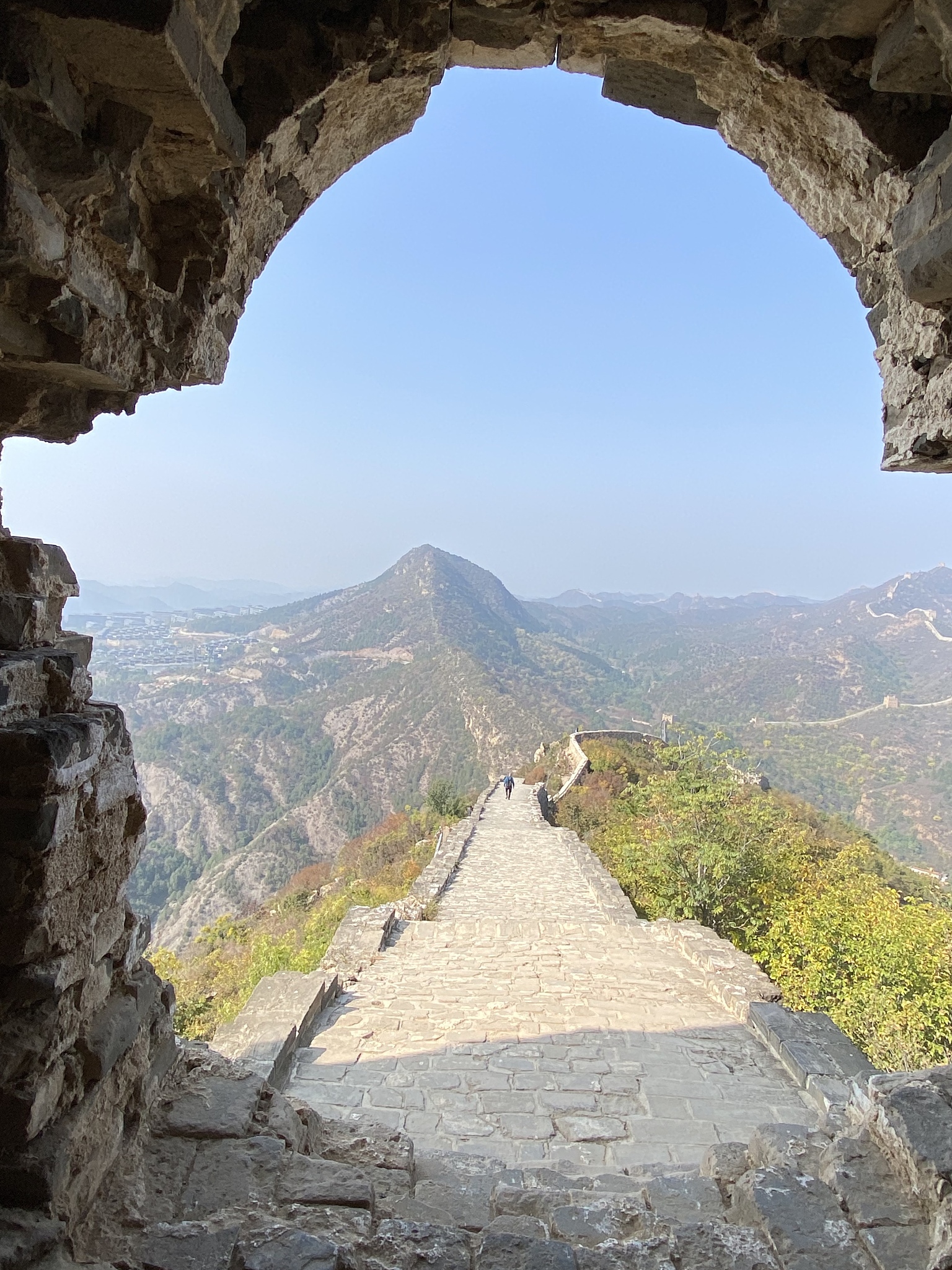 淮南上窑长城风景区图片