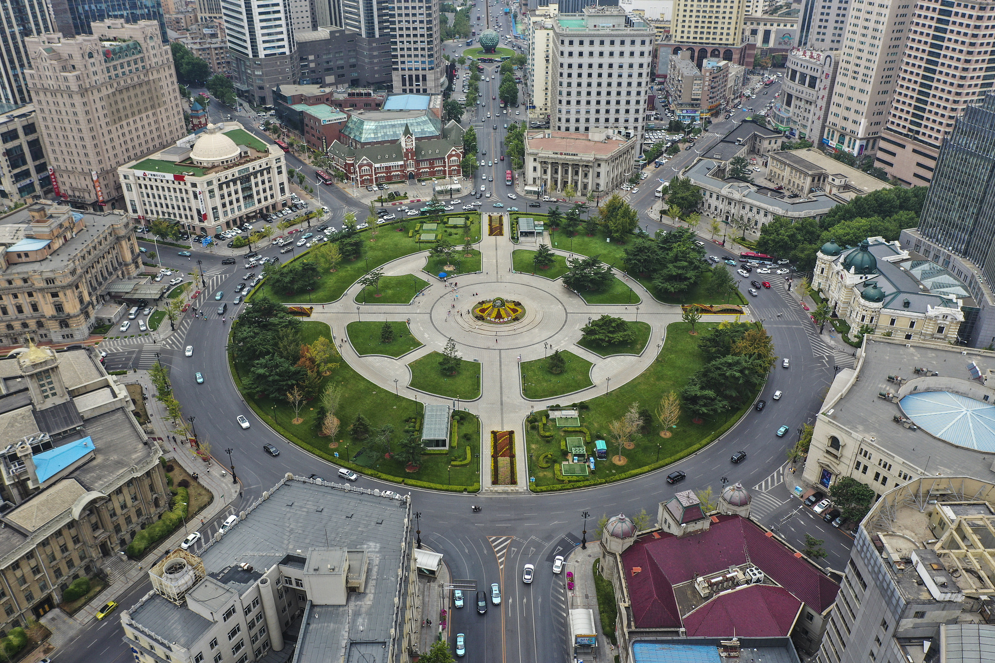 大连中山广场简介图片