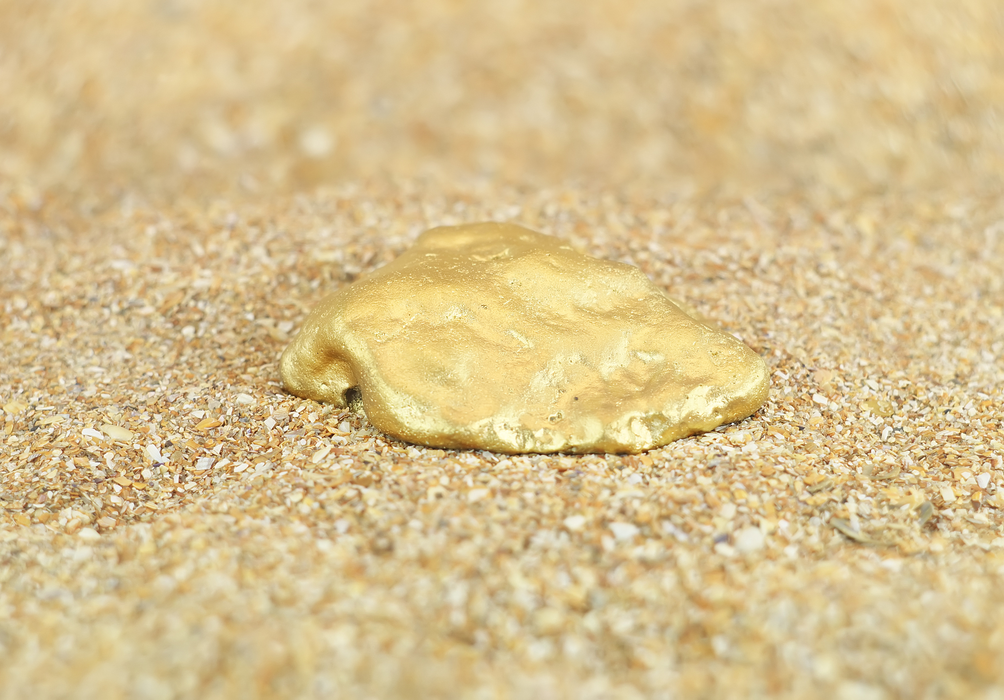 沙子觉地自己是金子, 金子觉地自己平淡无奇