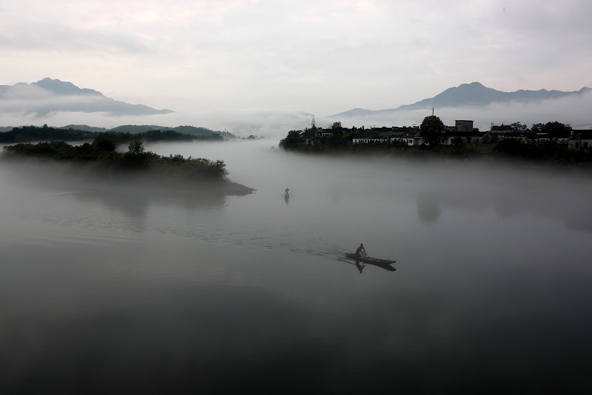 宣城桃花潭是一处风景秀丽