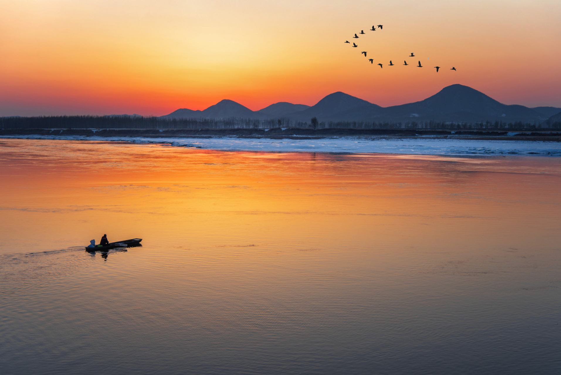 江河湖海 日月山川图片