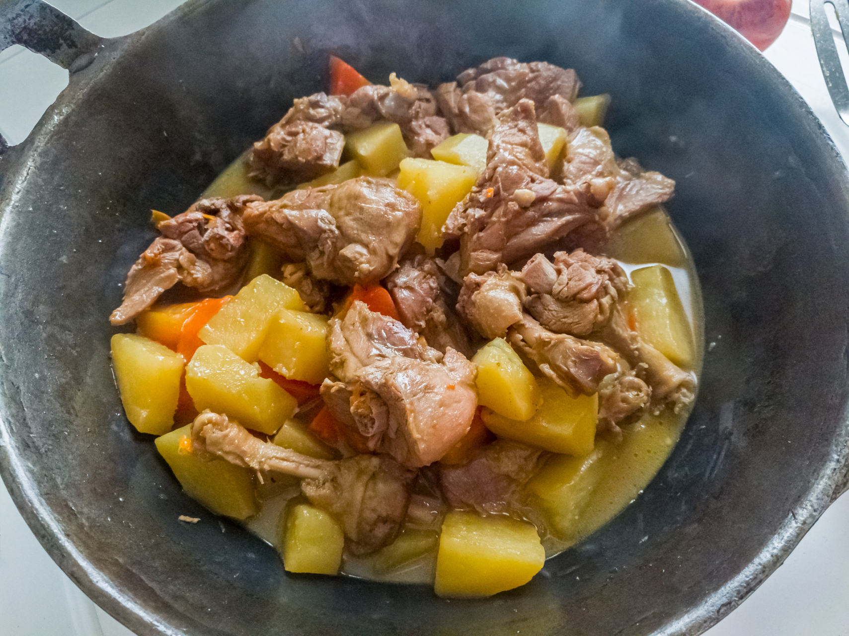 鸭肉炖土豆图片图片