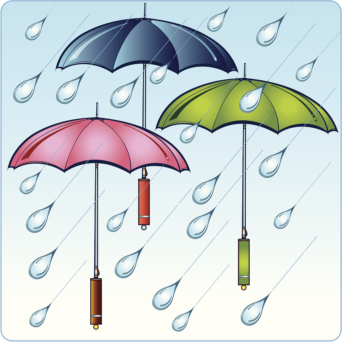 轻便的折叠伞,让我在雨天也能保持好心情;便携充电器,再也不用担心