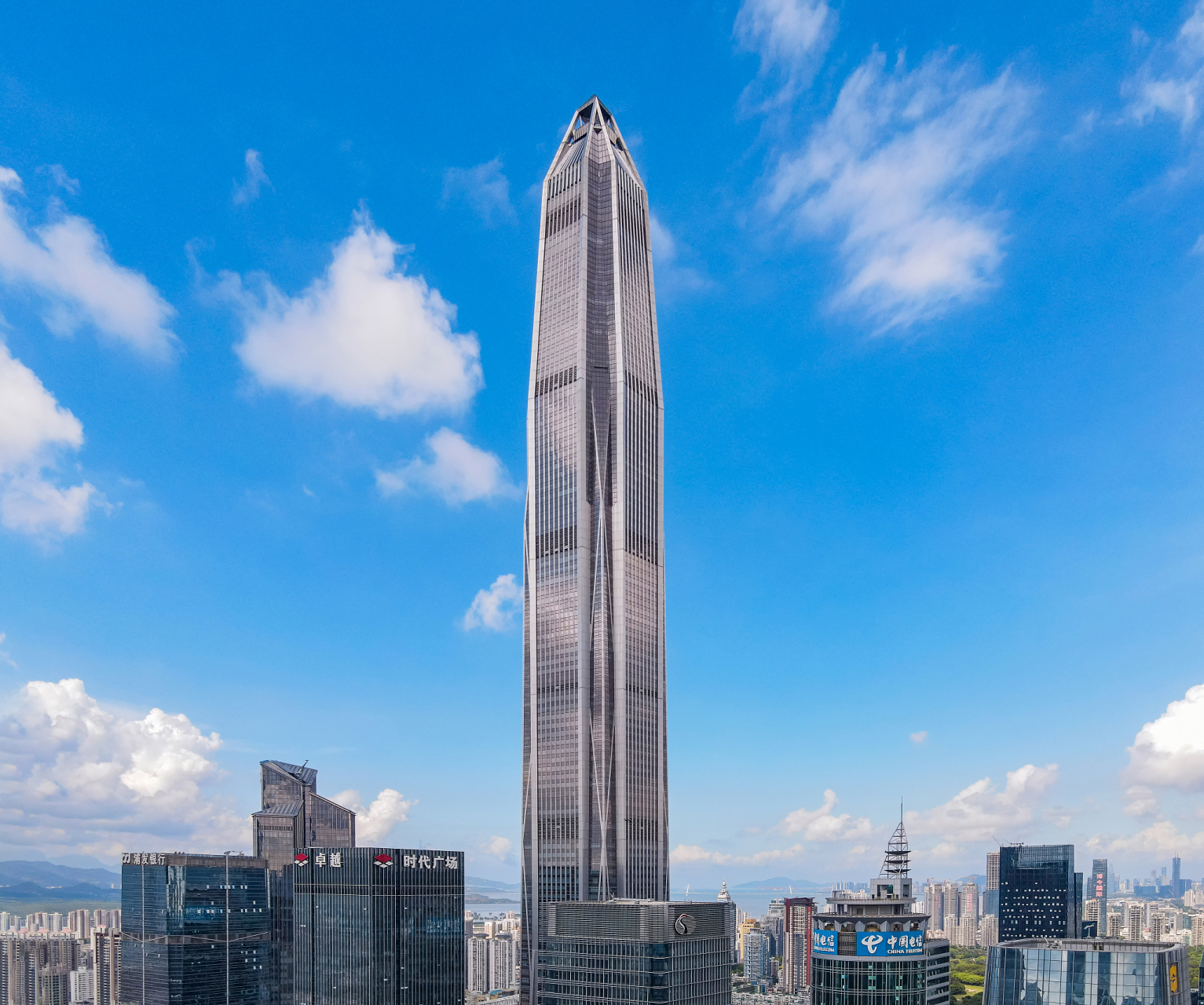 大湾区标志建筑之深圳平安国际金融中心  深圳的平安国际金融中心是