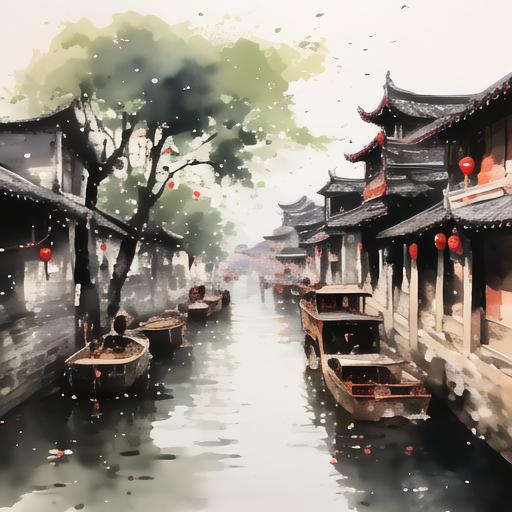 踏春而行,穿越那石板路,古桥,老宅,仿佛走进了一幅幅流年的水墨画