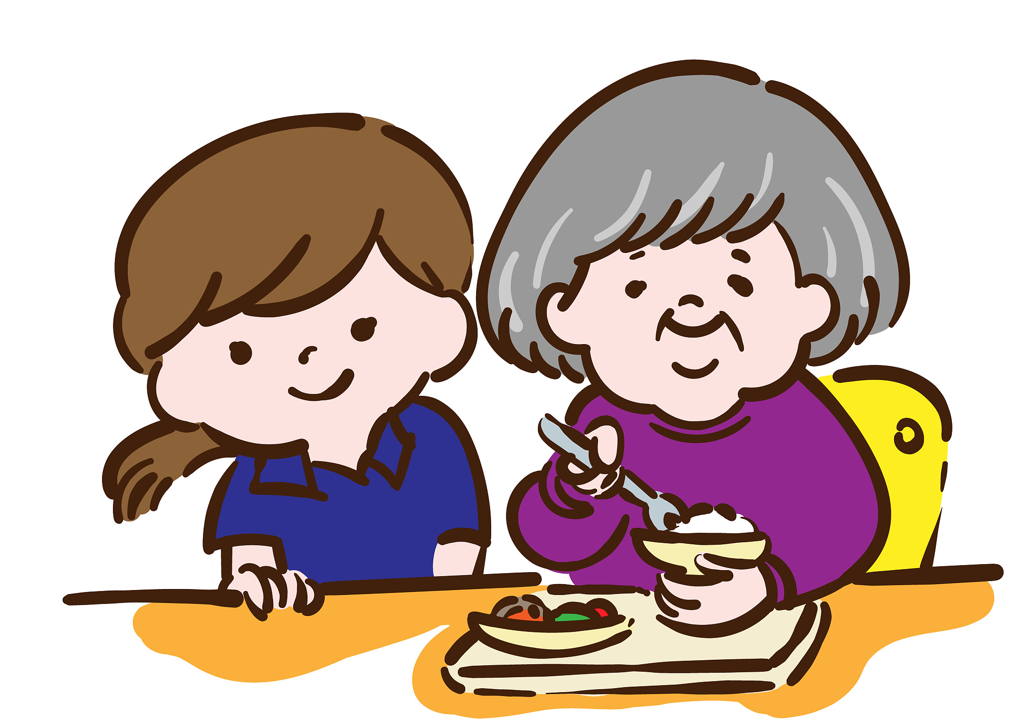 婆婆今天早上的表现,让我不知道该说什么好,有点哭笑不得