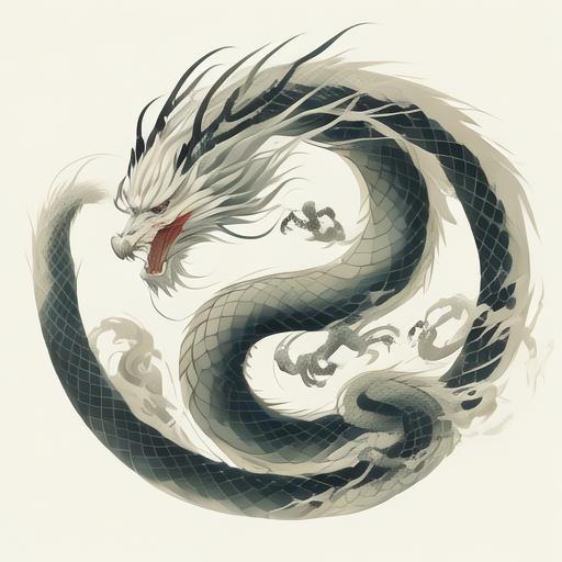 十二生肖中的龙是中国古代神话中的动物,为鳞虫之长,是中华民族的象征