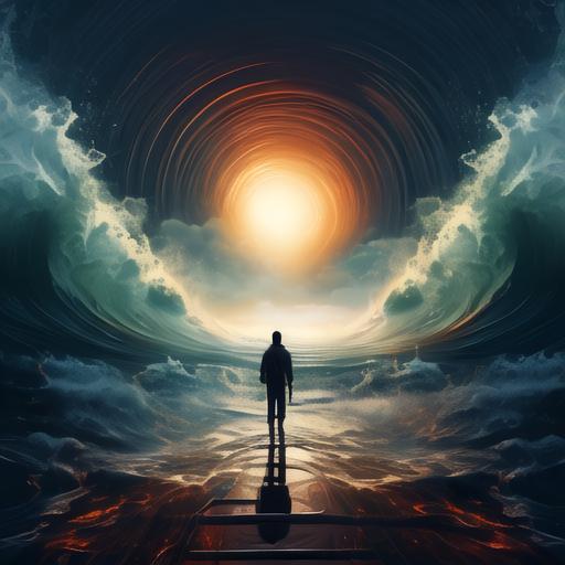 如知己的背叛,突然的打击,易外的相逢……都会在心灵上产生一种波动