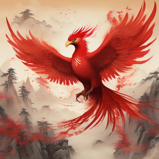 红鸾是神话传说中的红色仙鸟,"鸾"的含义,是指凤凰一类的神鸟,主婚配