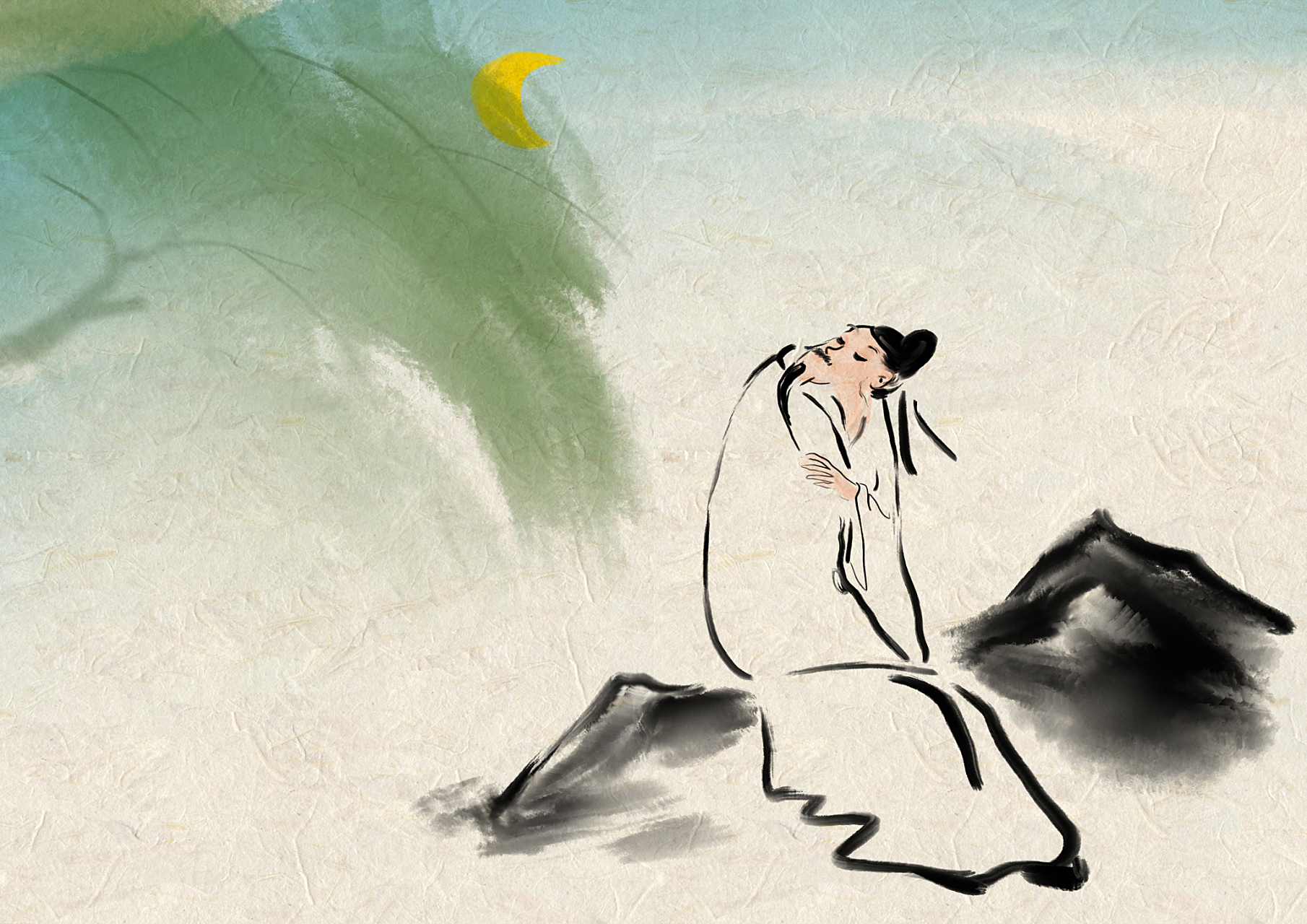 火种计划#古代有一位名叫李白的文人墨客,他才华横溢,诗篇流传千古.