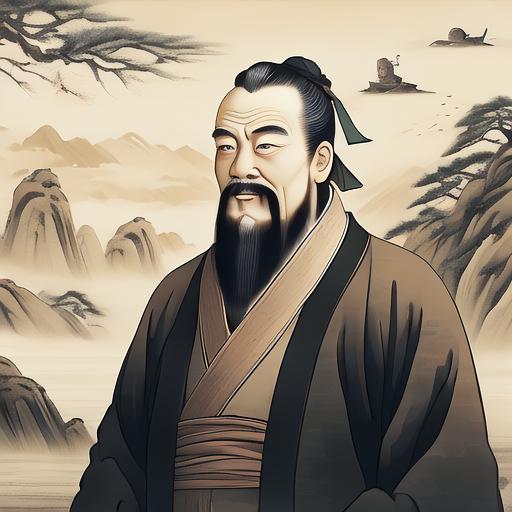"子路(孔子学生)听了老师话说:"老师我跟你一起去.