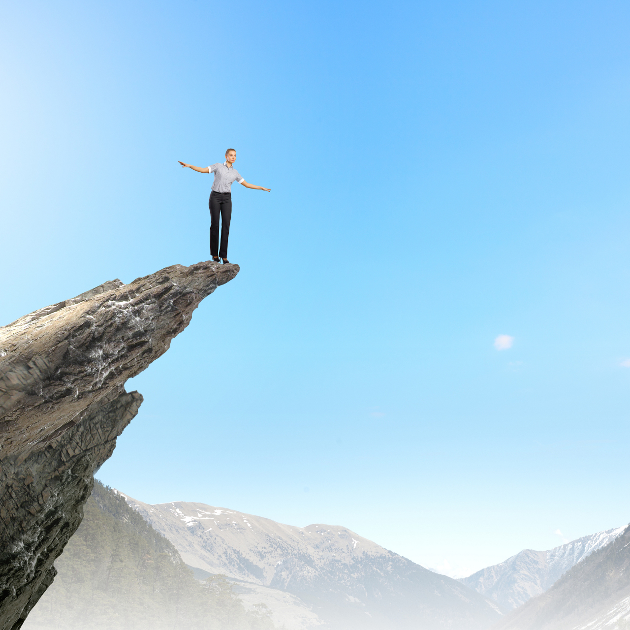 人生就像攀登山峰,贵在坚持.