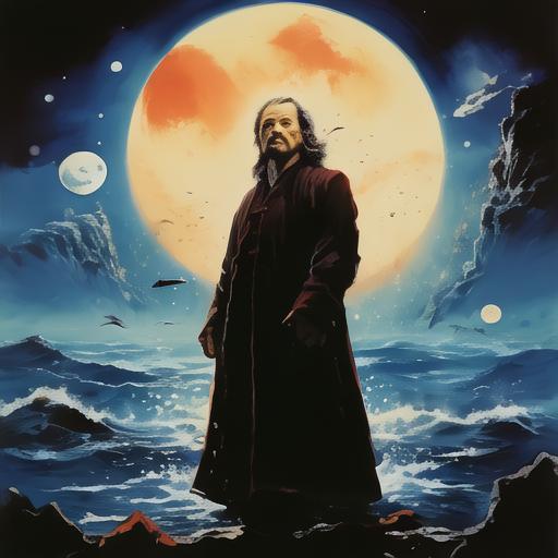 这位德高望重的先知贤达,拥有着一颗深邃如海洋般博大的胸怀,其内心
