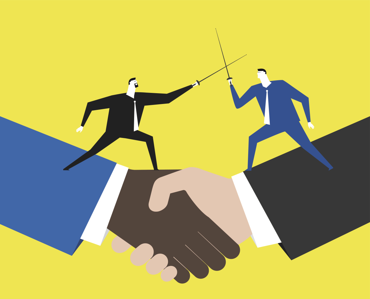 把对抗变成合作,其实就是把利益给别人