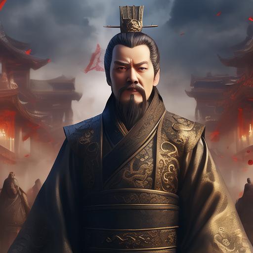 他的原名叫嬴政,出生在公元前259年,父亲是秦昭王.