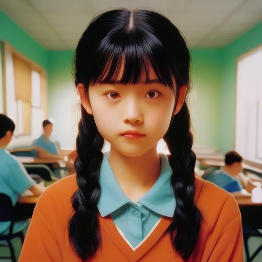 "李小花,放学来我办公室一趟."我板着脸