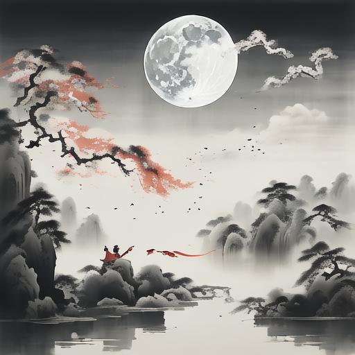 今人犹歌李白诗,明月还如李白时.