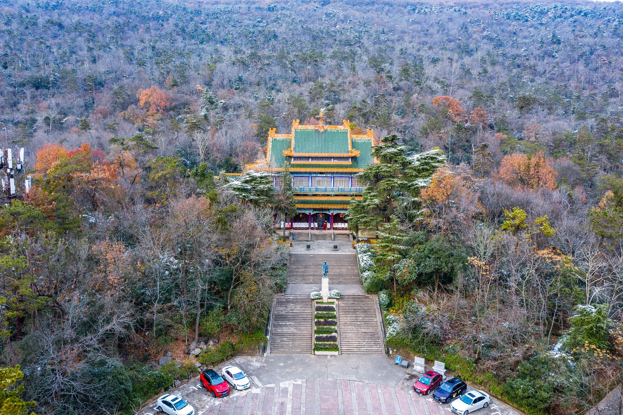 南京龙首山图片