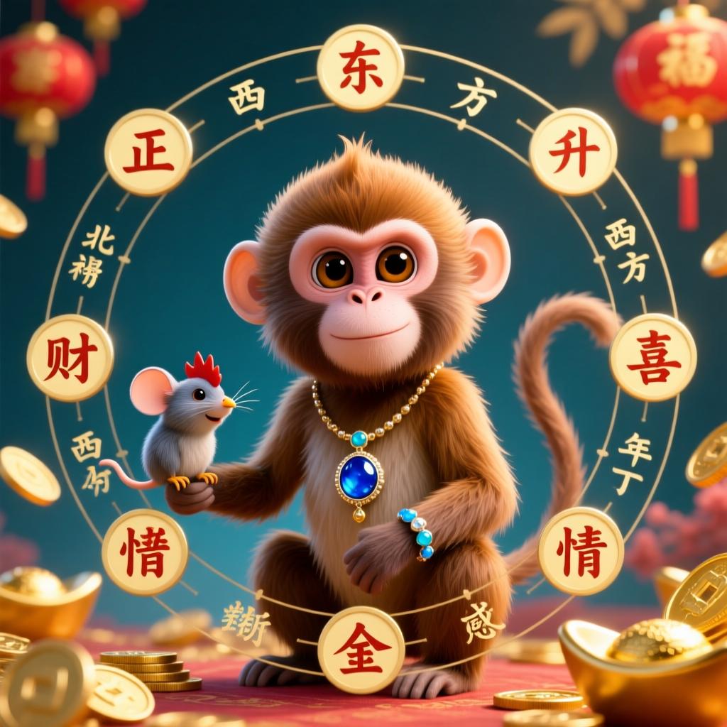 2025每月生肖运势属猴(属猴人今年运势2024年每月运势)