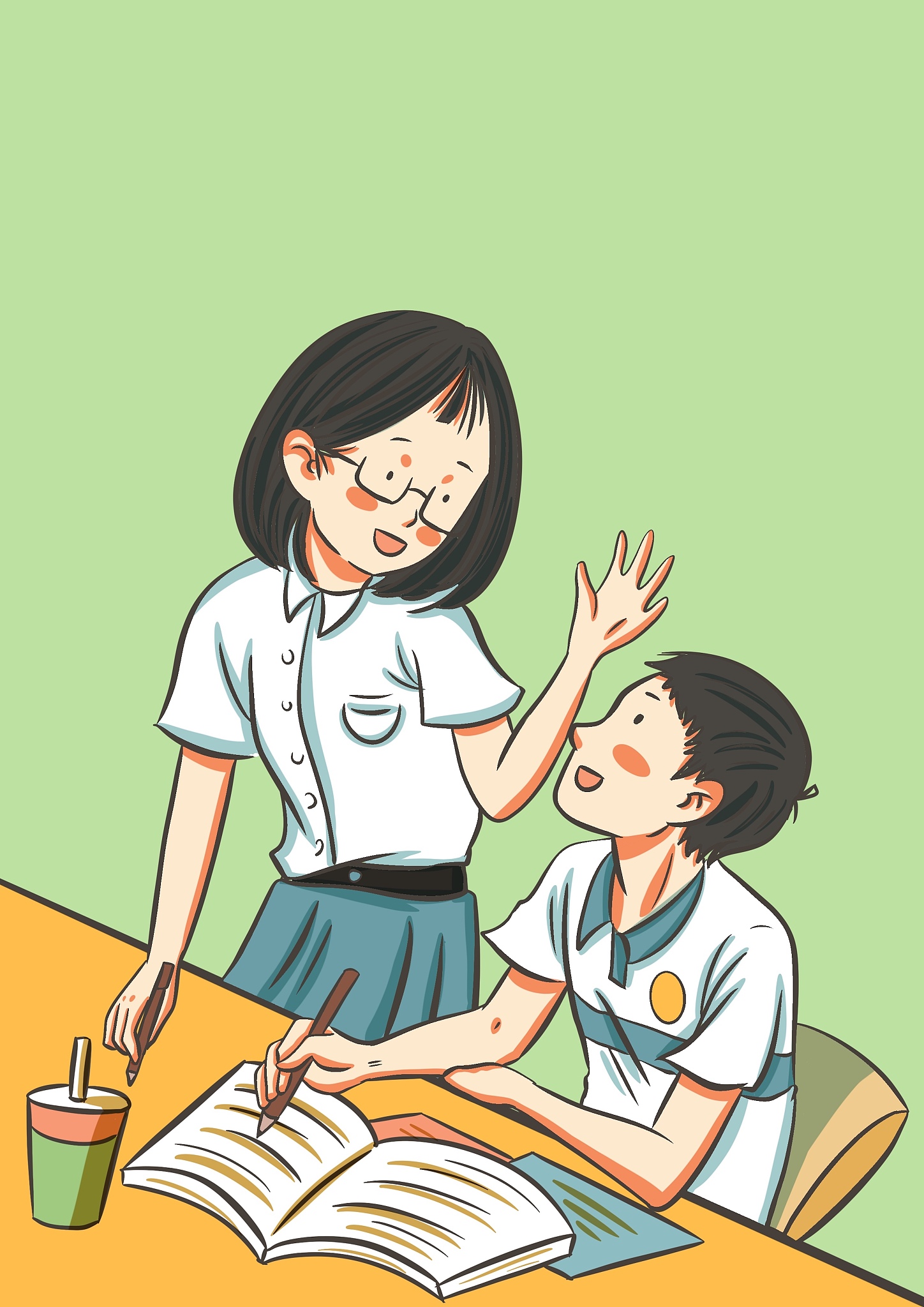 1,确保孩子在注意你