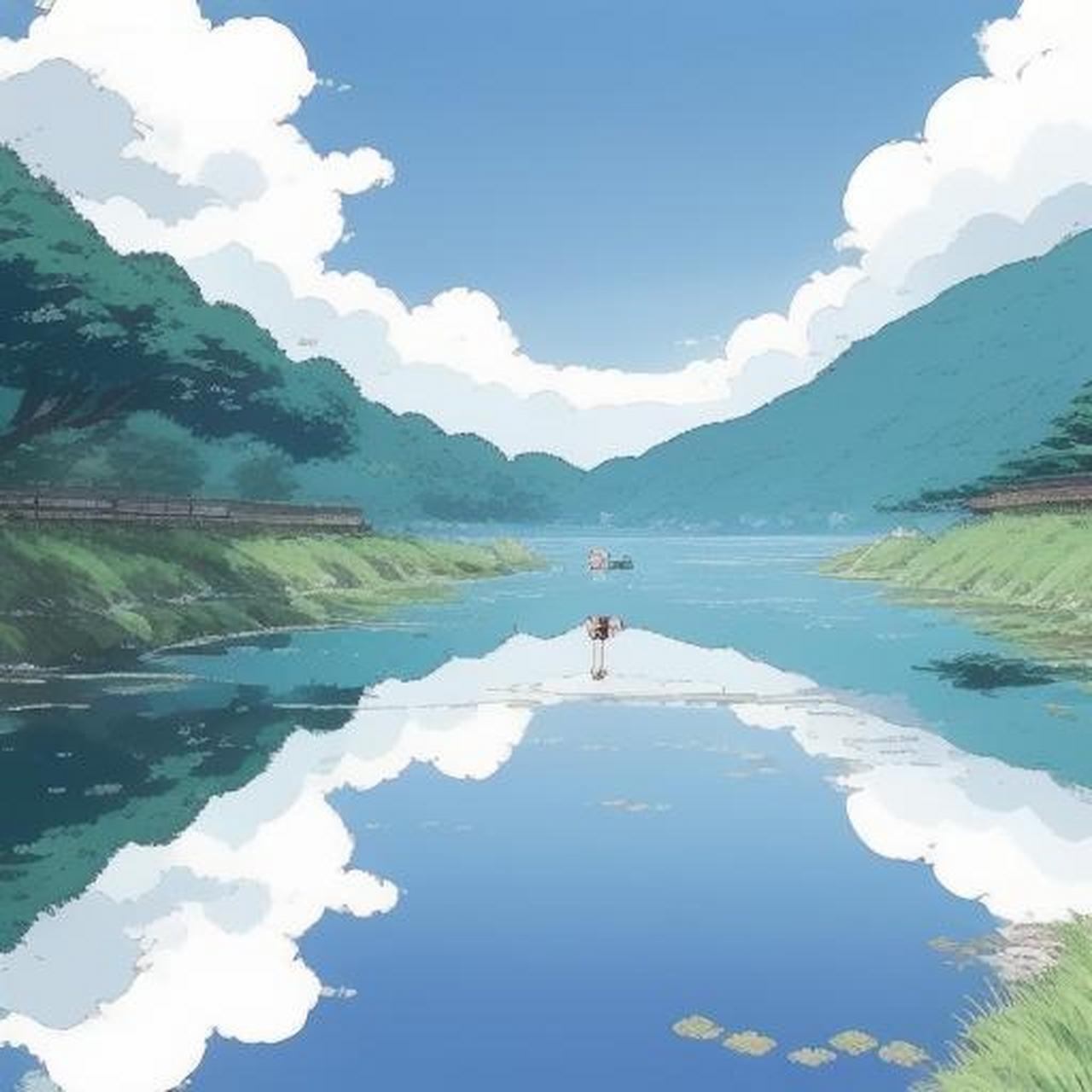 宫崎骏的等风去真得治愈了我许多 里面的画风让我也想领略镜国深社的