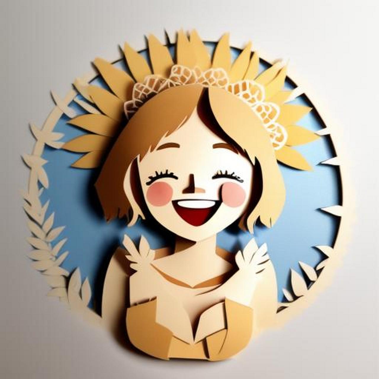 苦中作乐 生活虽苦不言弃, 微笑面对显甜美.