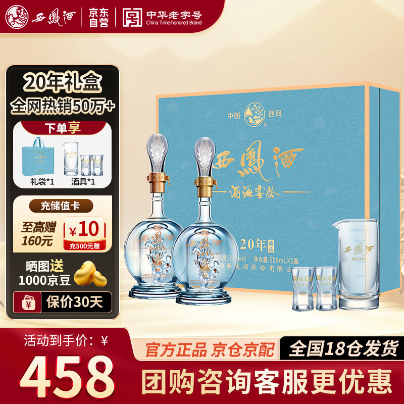 西凤酒20年藏品礼盒:凤香型老酒中的收藏级珍品