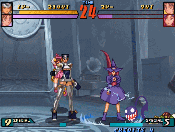 经典街机《豪血寺一族3》超必杀原型,七枷社居然过来客串