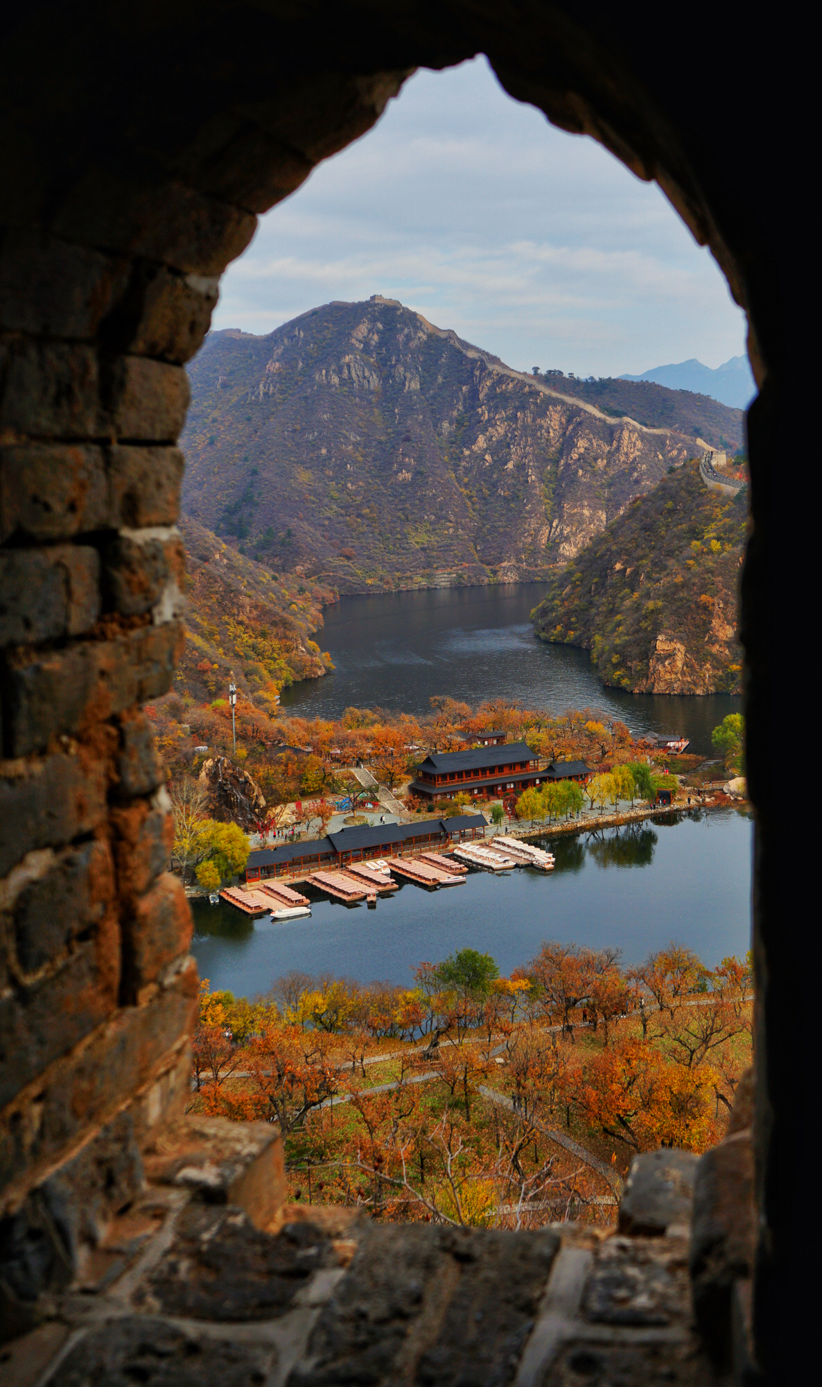 黄花城水长城秋色