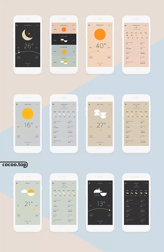 app界面设计中的引导页!