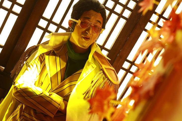 海贼王黄猿cosplay,网友:表情太欠揍,同城的麻烦帮忙打一顿!