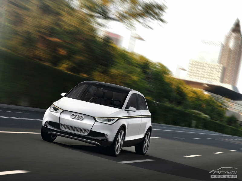 电动汽车才是大势,奥迪a2概念车官图发布,科技与潮流的完美结合