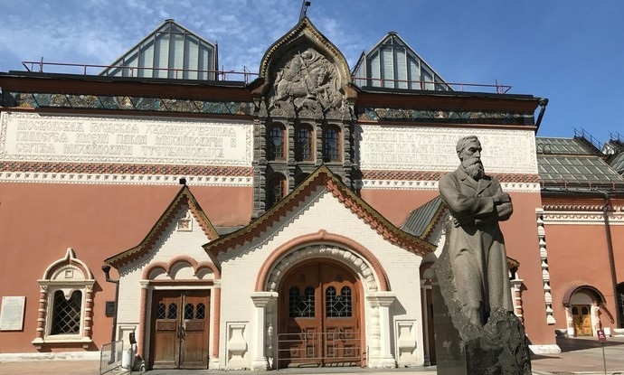 特列季亚科夫画廊,这里收集了18世纪以后俄罗斯的所有美术杰作