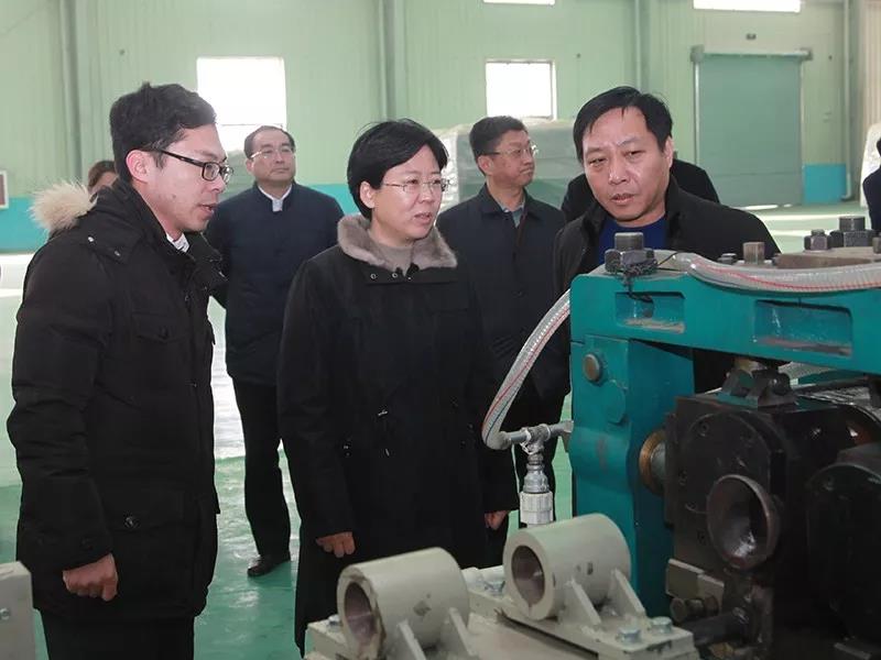 祁学兰检查调研重点项目建设情况