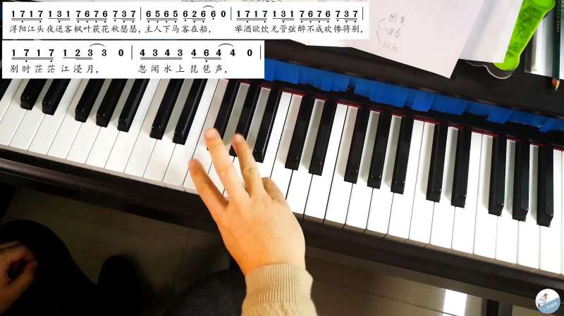 弹奏钢琴的指法设计有多重要？合理的指法安排可以提高手指灵活性,音乐,器乐,好看视频