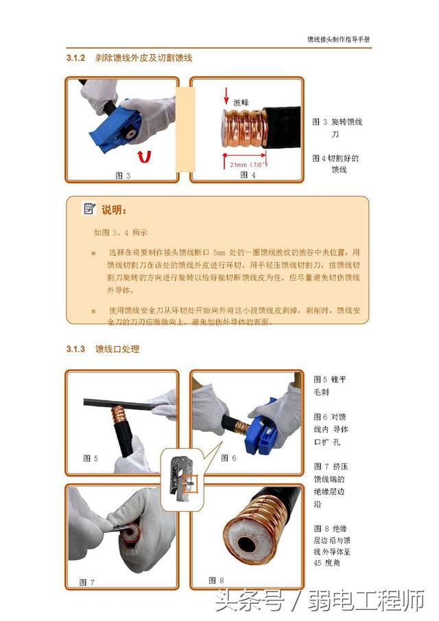 馈线接头制作指导手册,超详细!