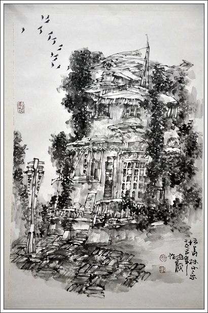 《昙华林小景》