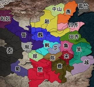 春秋韩国位置图片